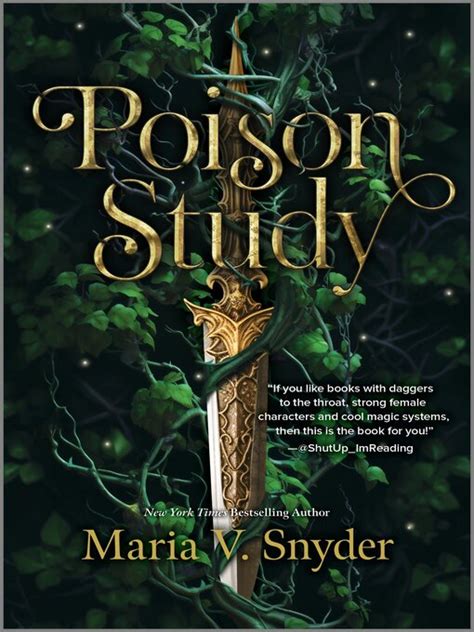 Full Download Poison Study Study 1 By Maria V Snyder