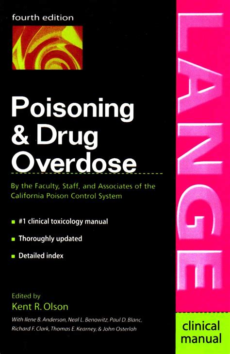 Poisoning and drug overdose lange clinical manual. - José martí y la comprensión humana, 1853, 1953..