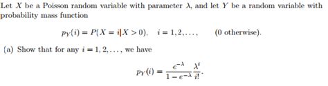 Poisson distribution where x is at least 1 - Cross Validated