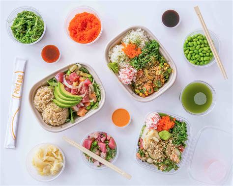 Poké bar. At Poké Bar, you can create a delicious, nutritious meal in a portion size that’s right for you. Your tastebuds will definitely thank you. We can't wait to serve you at your closest location. Order … 