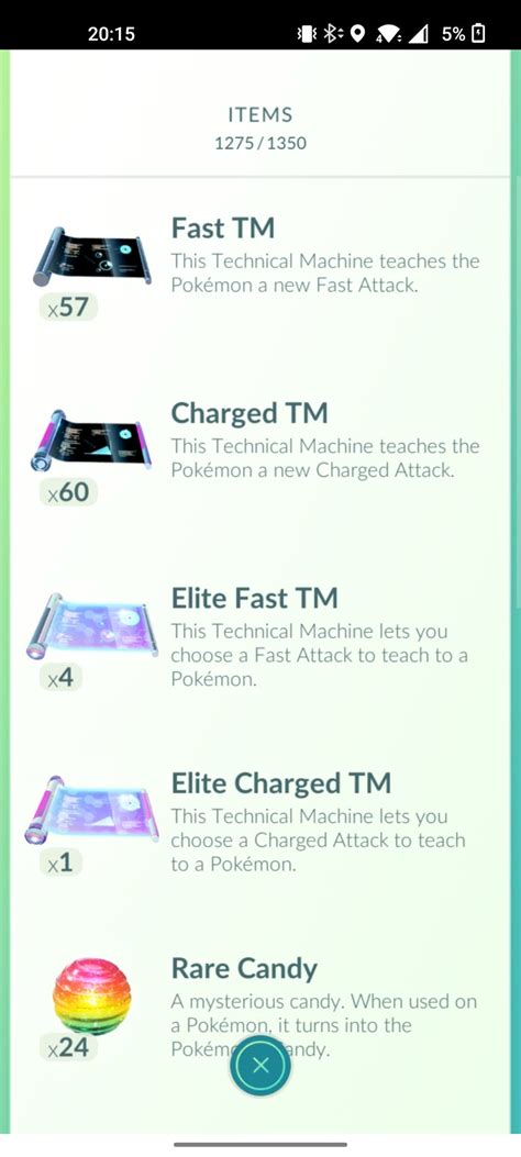 Pokémon Go Moves including how to get a second charge move Fast TMs Charge TMs and DPS explained 