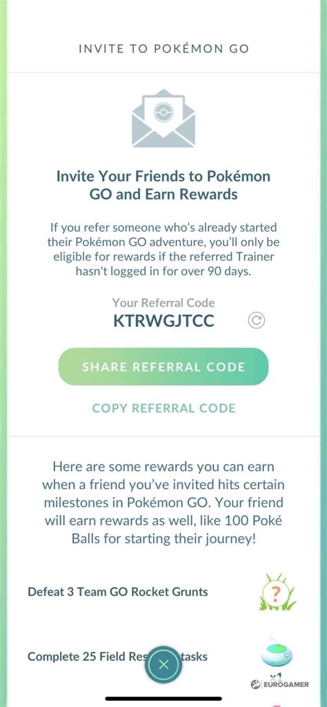 Pokémon Go Referral Program Rewards and how to find and use Referral Codes explained 