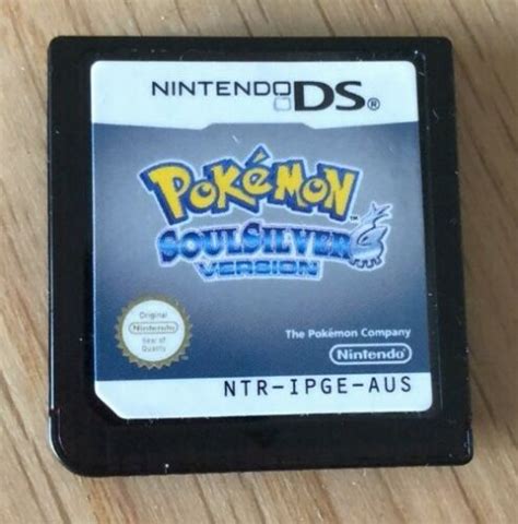 Pokémon Soul Silver Game DS Cartridge Only eBay