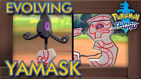 Pokémon Sword and Shield Yamask evolution method how to evolve Yamask into Runerigus explained 