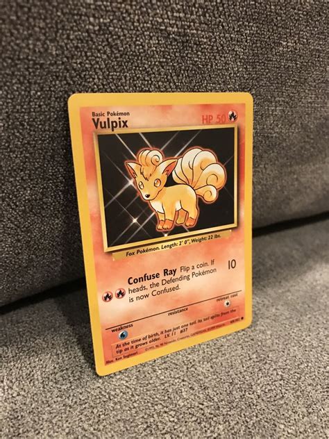 Pokémon TCG Vulpix Basisset 68/102 Normal Unbegrenzt …