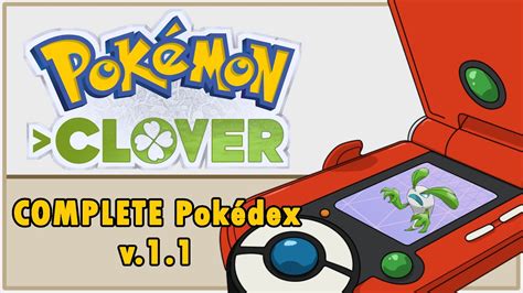 Pokémon clover dex. Vandash is a dual-type Dark/Grass Pokémon. It is not known to evolve into or from any other Pokémon. Its Pokédex Entry refers to them previously being slaves. Its previous Pokédex entry refers to it being a thief, which is a common racist stereotype about black people. It can be seen as a counterpart to Piguson for multiple reasons. The obvious cultural refence made by both. They both have ... 