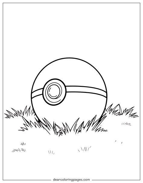 Pokeball Coloring Pages