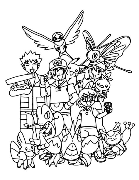 Pokemon Advanced Coloring Pages Clipart To Printable To in 2020