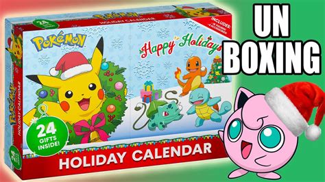 Pokemon Advent Calendar Unboxing