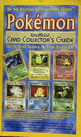 Pokemon Card Collector 39 S Guide