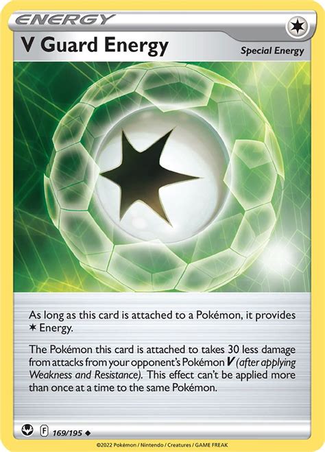 Pokemon Card Silver Tempest V Guard Special Energy 169/195 x …