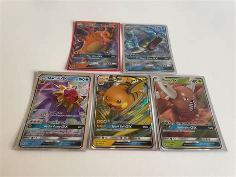 Pokemon Charizard, Raichu, Pinsir & More Hidden Fates Promo/GX …