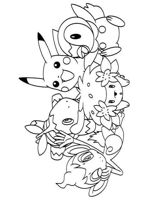 Pokemon Coloring Oage