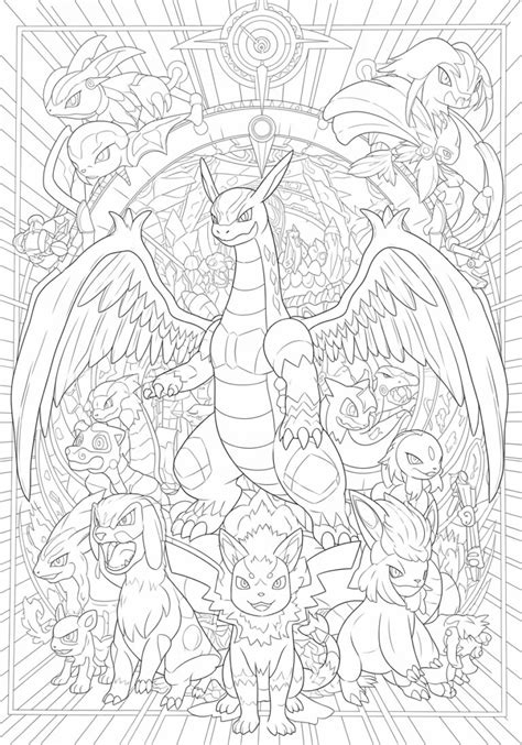 Pokemon Coloring Pages Adu