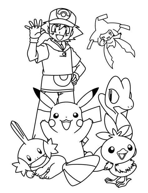 Pokemon Coloring Pages Free