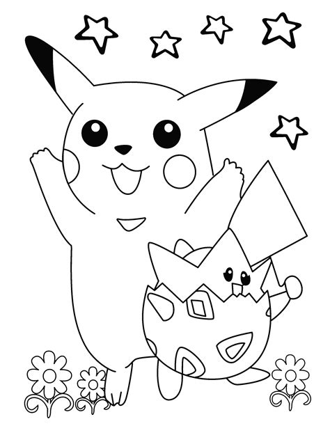 Pokemon Coloring Pages Of As