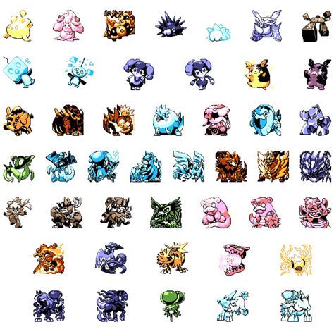 Pokemon Game Sprites