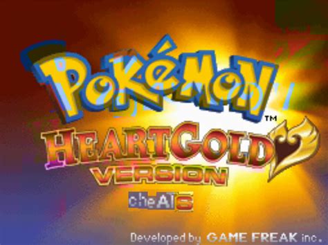 Pokemon Heart Gold Cheats, Tips and Strategy