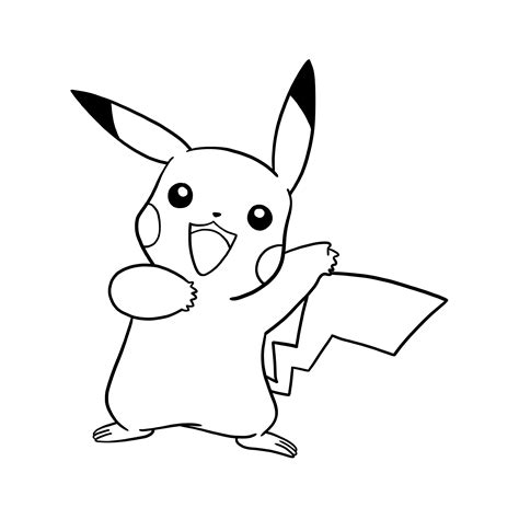 Pokemon Line Drawing