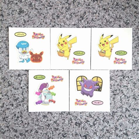 Pokemon Pan Seal Deco Chara Mijumaru eBay