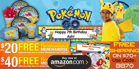 Pokemon Party Supplies - Kids Party Depot