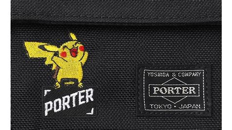 Pokemon Porter Wallet ピカチュウワッペン付ウォレット 財布 ポケモン ポーター ブラック 公式 カインドオルオンライン ブランド古着通販