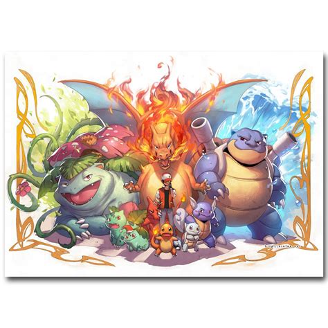 Pokemon Poster Drawing
