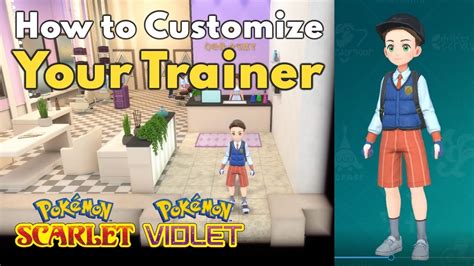 Pokemon Scarlet and Violet How to Customize Your Trainer
