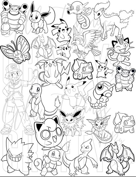 Pokemon coloring book pdf. Things To Know About Pokemon coloring book pdf. 