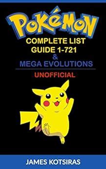 Pokemon complete list guide 1 721 mega evolutions unofficial book pokemon pokedex guide. - Estudio sobre la vegetación de la sierra del invernadeiro (orense).