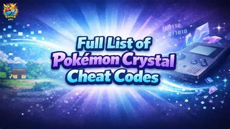 Pokemon crystal trade evolution cheat code.  The GameShark codes include popul...