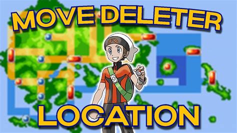 The Move Deleter is a person who is able to delete all moves, even HMs. Upon greeting, he always makes the joke: "Who am I again? Oh yeah, I'm the Move Deleter!" GSC: Blackthorn City RSE: Lilycove City FRLG: Fuchsia City Pokémon XD: Gale of Darkness: Mt. Battle DPPt: Canalave City HGSS: Blackthorn City BW: Mistralton City B2W2: World Tournament XY: Dendemille Town ORAS: Lilycove City SM: Hau ... 