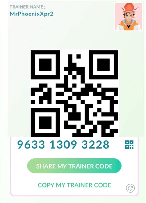 Pokemon go friends qr codes. Below are the Pokémon Go trainer codes for Pokémon Go friends in Dubai, United Arab Emirates. Submit my code. YungSimms Level 50 Valor. 3 days ago. 6394 1568 8645 near Dubai. Very active 😄 send gifts - I only accept L45+. AvinFrancis Level 40 Valor. 1 week ago. 9342 4975 6735 near Dubai. 