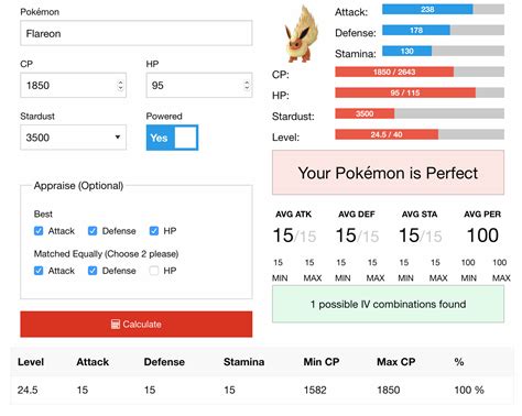 Pokemon Go purify calculator: Know how to purify shadow Pokemon. 1200 × 900. Pokémon Go CP calculator – evolutions, purifying, and IVs. 1920 × 1080. Pokémon Go CP calculator – evolutions, purifying, and IVs. 1920 × 1080. CP calculator needs to be updated for purified Pokemon - Pokemon GO - GamePress Community.
