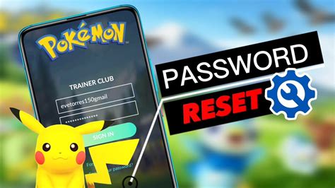 Pokemon go reset password.  &copy;2026 Pok&eacute;mon.  Thank you .  Here is informa...