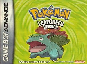 Pokemon leaf green gba instruction booklet game boy advance manual only no game nintendo game boy advance manual. - Hp deskjet 2050 j510 series service manual.