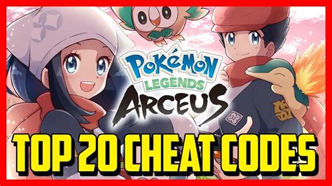 Pokemon Legends Arceus Cheat Database Nintendo Sw