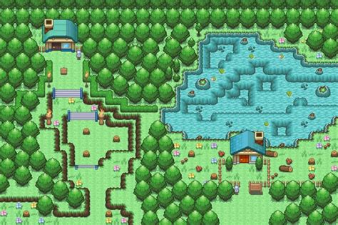 Pokemon map sprites.  This section is part of the following section: Misc.  Legacy image...
