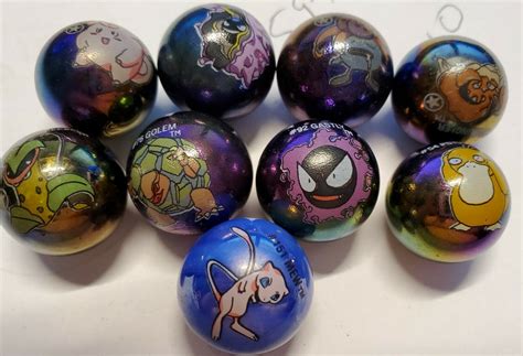 Pokemon marbles are one of the more unique pieces of Pokemon merc