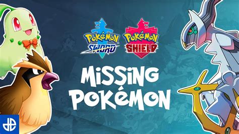 Pokemon not in Sword and Shield list of every missing Pokemon 