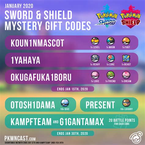 Soon, you’ll be able to get Shiny Zacian and Shiny Zamazenta by visiting a GameStop store and picking up a special code card. The codes let you receive Shiny Zacian in Pokémon Shield and Shiny Zamazenta in Pokémon Sword. Both Pokémon arrive at Lv. 100, and both Pokémon come with their trademark held item—a Rusted Sword for …. Pokemon sword codes