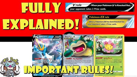 Pokemon tcg ruling. Pokémon Trading Card Game Rules ENERGY TYPES Pokémon Knock Out opposing Pokémon by using attacks or Abilities. To power their attacks, Pokémon need Energy cards. The Pokémon TCG has 11 Energy types, and you will find Pokémon matching all 11 types in the game. Each Energy type powers different attacks. Find the ones that match your ... 