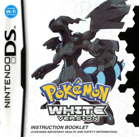 Pokemon white version ds instruction booklet nintendo ds manual only no game nintendo ds manual. - Manuale di pinout della batteria del computer portatile acer.