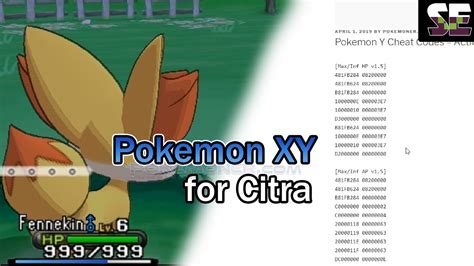 Pokemon x cheat codes citra android.  The current games are a bit expensiv...