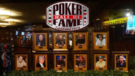 Poker Hall Of Fame Inductee 2017