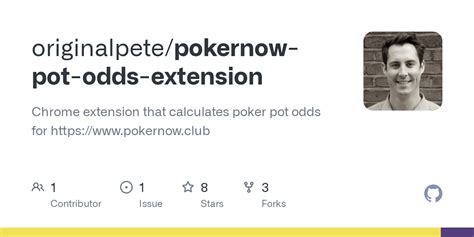 Poker now github.  - poker-now-helper.  This Chrome Extension adds a real-time pot odds calcul...