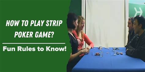 Poker strip