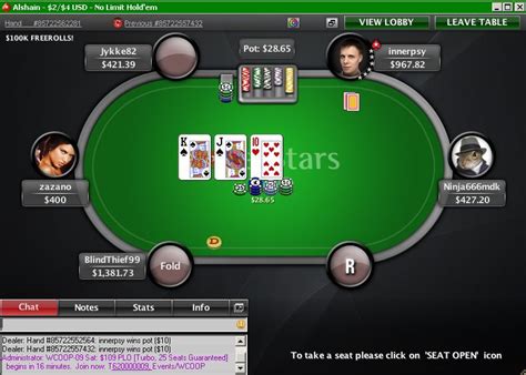 Poker ulduzları freerolls daly freeroll üçün parol