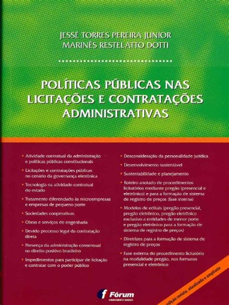 Políticas públicas nas licitações e contratações administrativas. - The nitpicker guide for next generation trekkers vol ii.