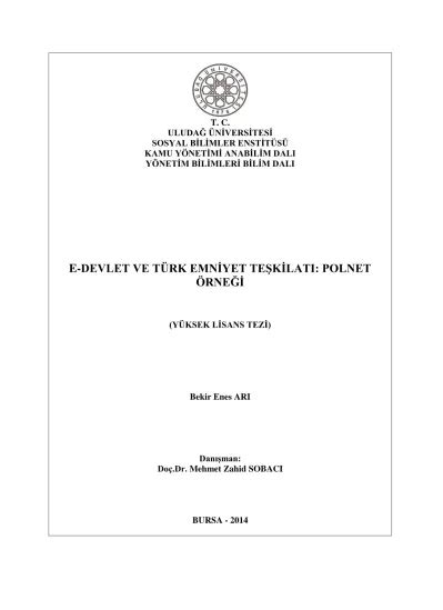 PolNet Kapsamındaki Sistemler POLNET. 